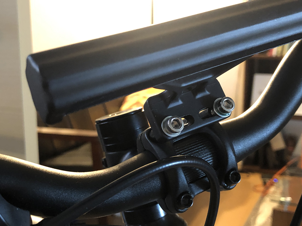 ROTTO 自転車ハンドルバー 延長ブラケット エクステンションマウント 取付場所を増やすフレーム 軽量 安定