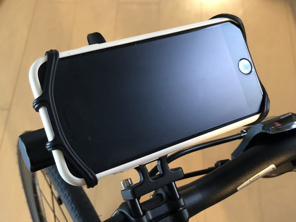 VUP Bike Mount iPhone 6sを合体