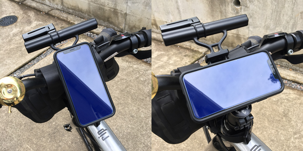 tern RIP: Spigen GEARLOCK Bike Mount Case for iPhone X/XS ハンドルバーにマウント
